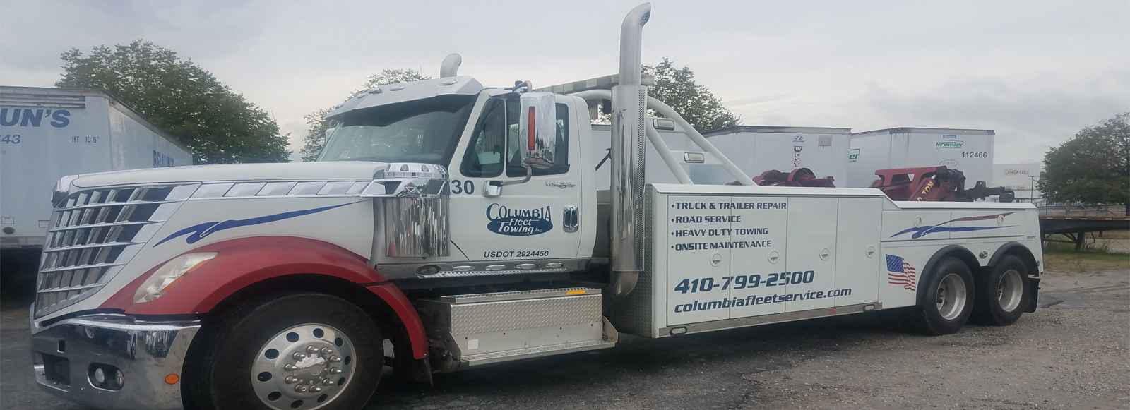 Columbia Fleet Service expert heavy duty towing and truck and fleet